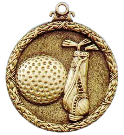 Golf Antique Medals - M010G
