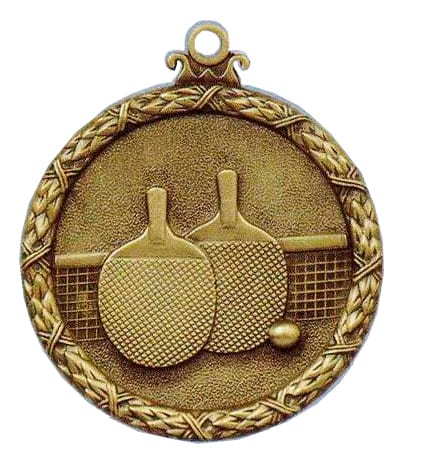 Table Tennis Antique Medals - M013G