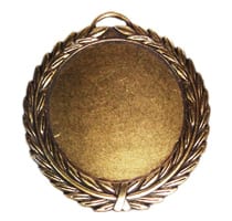 Antique Laurel Medals - 70mm