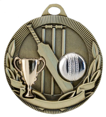 Cricket 3D Medals - M805G