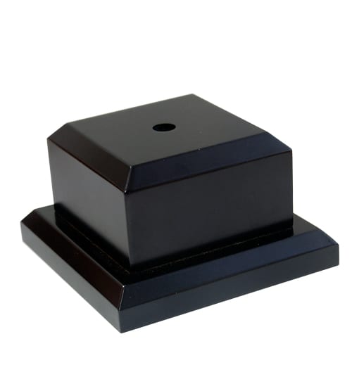 Satin Black Square Bases