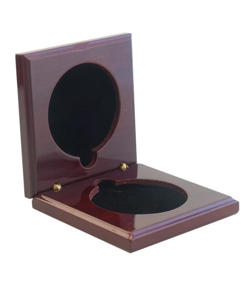Medal Box 50mm - Cherry