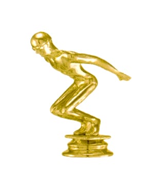 Swimmer - Gold Male