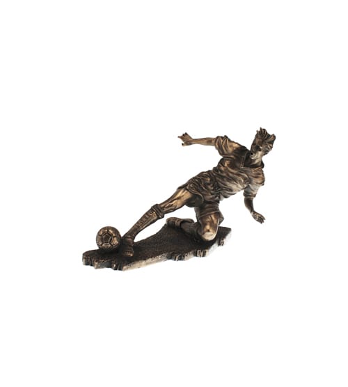 Football Figurine Sliding
