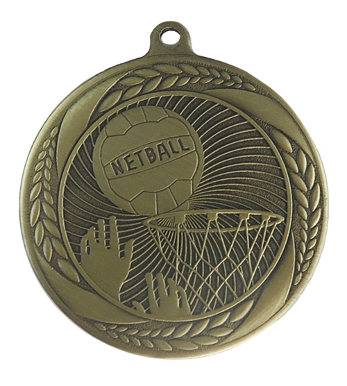 Netball Cyclone Medals - MX033