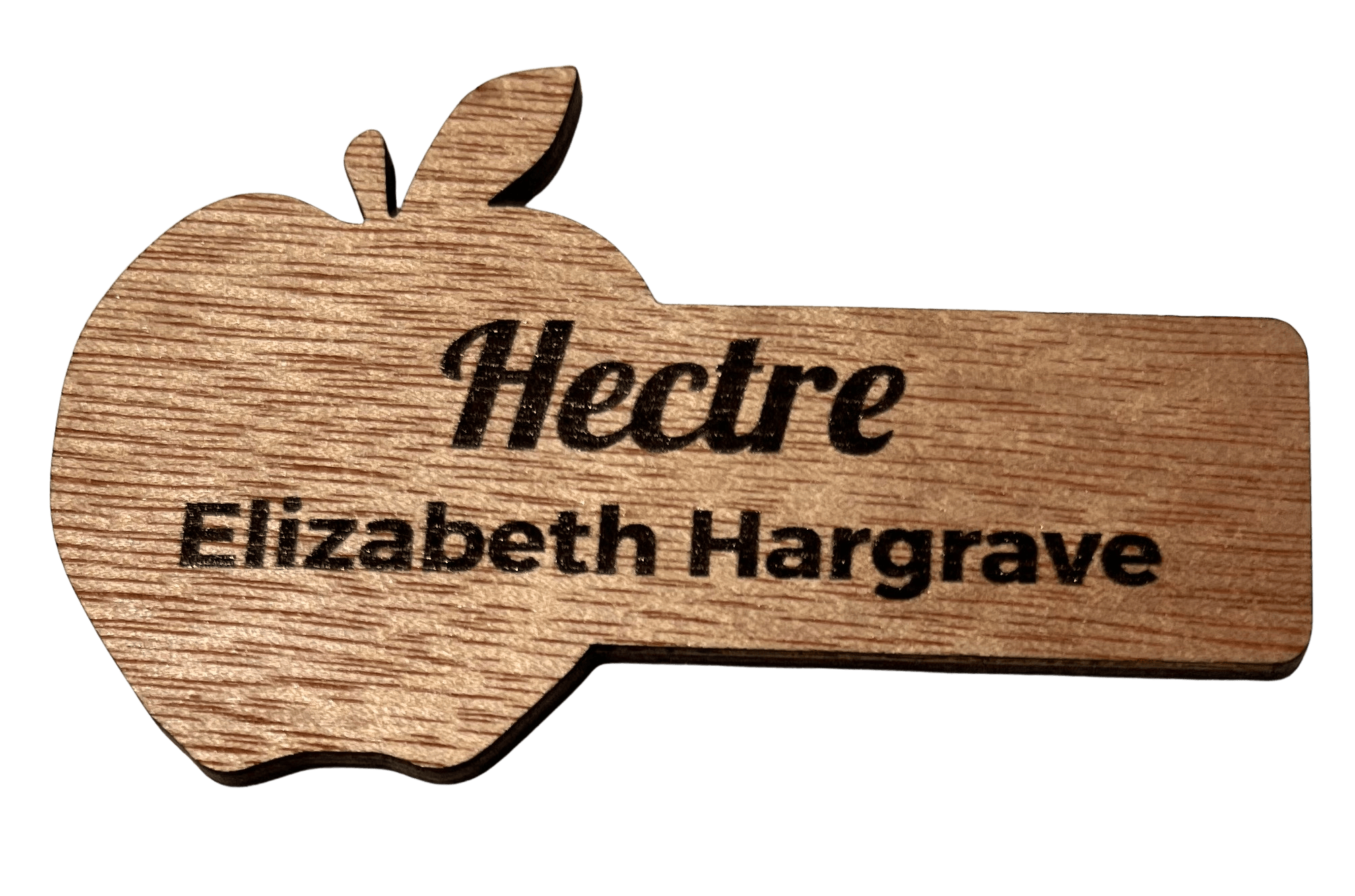 Wooden Name Badges